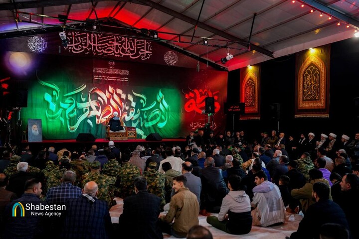 عزاداری سالروز رحلت حضرت ام البنین(س) در حرمین عسکریین(ع)