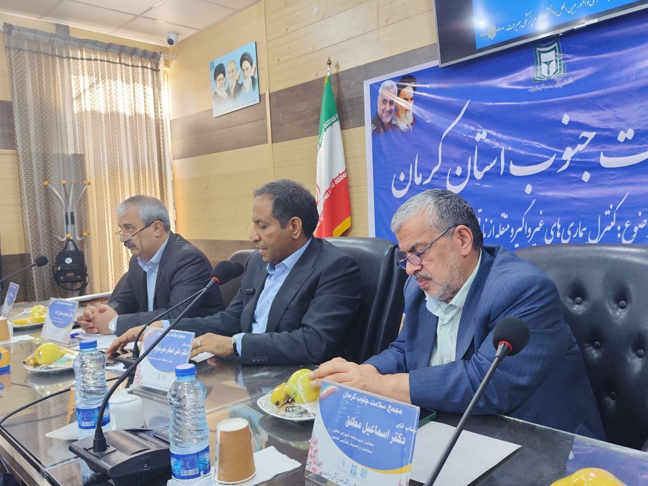 چالش‌های نظام سلامت جنوب کرمان در نشست مجمع سلامت بررسی شد