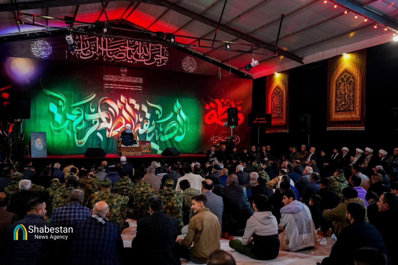 عزاداری سالروز رحلت حضرت ام البنین(س) در حرمین عسکریین(ع)