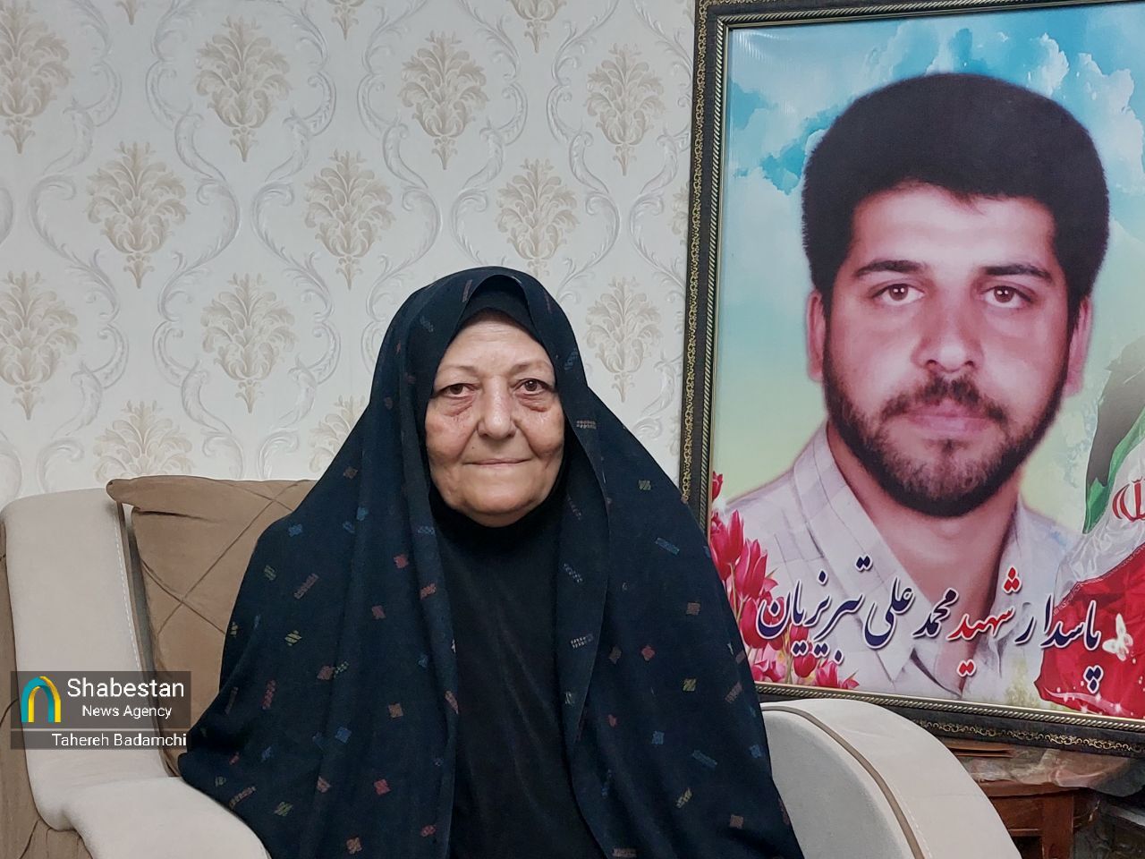 دلبسته علمدار، وفادار ولایت؛ همراه با مادر امام‌رضاییِ شهید غدیر