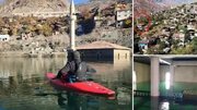 مسجدِ زیر آب رفته در شمال‌شرق ترکیه دوباره دیده شد+ عکس