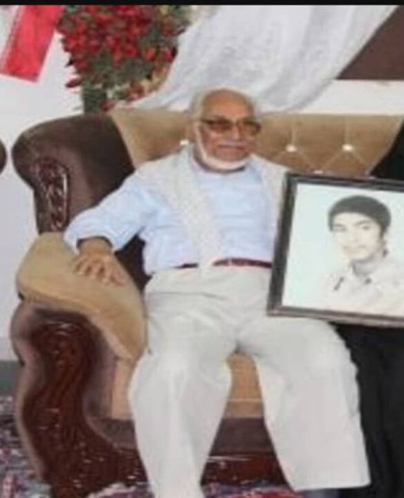 پدر شهید نوجوان انقلاب اسلامی «علی سایانی» در هرمزگان دعوت حق را لبیک گفت