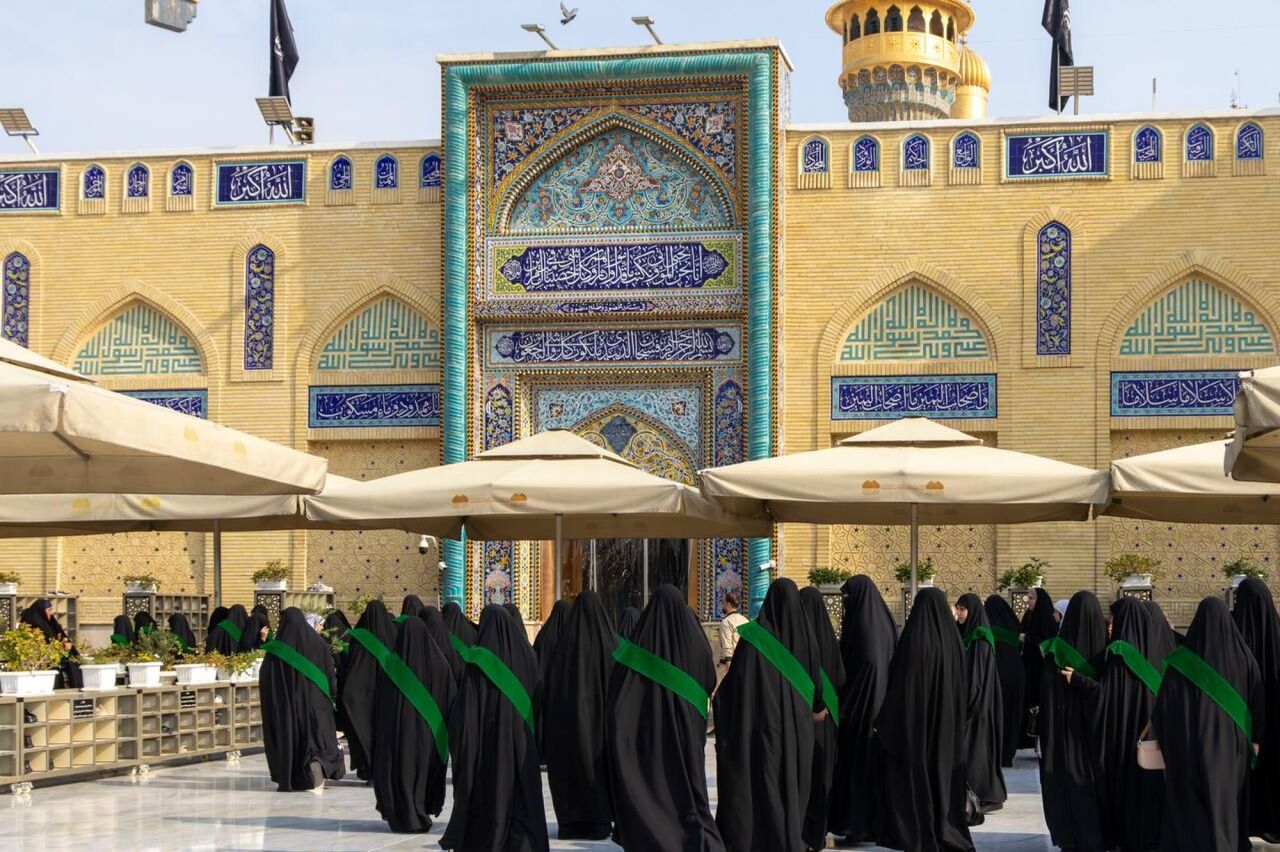 برگزاری برنامه دینی واحد «فاطمه بنت أسد» در بغداد با مشارکت ۱۴۰ فراگیر