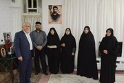 دیدار مدیرکل بنیاد شهید وامور ایثارگران لرستان با مادر شهید «مجید پیوند» و همسر شهید«مهدی کمالی»