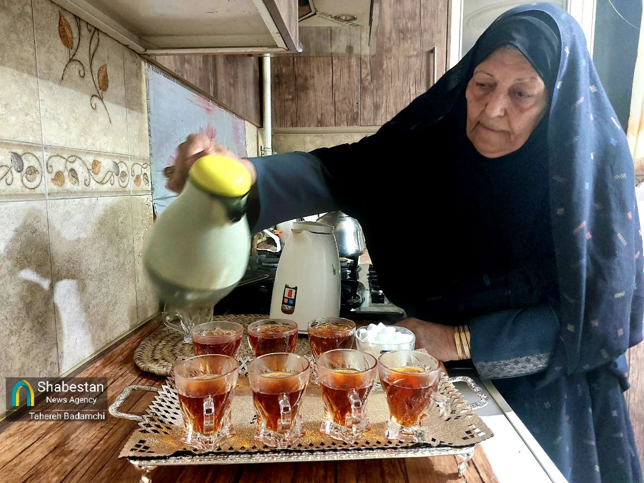 دلبسته علمدار، وفادار ولایت؛ همراه با مادر امام‌رضاییِ شهید غدیر