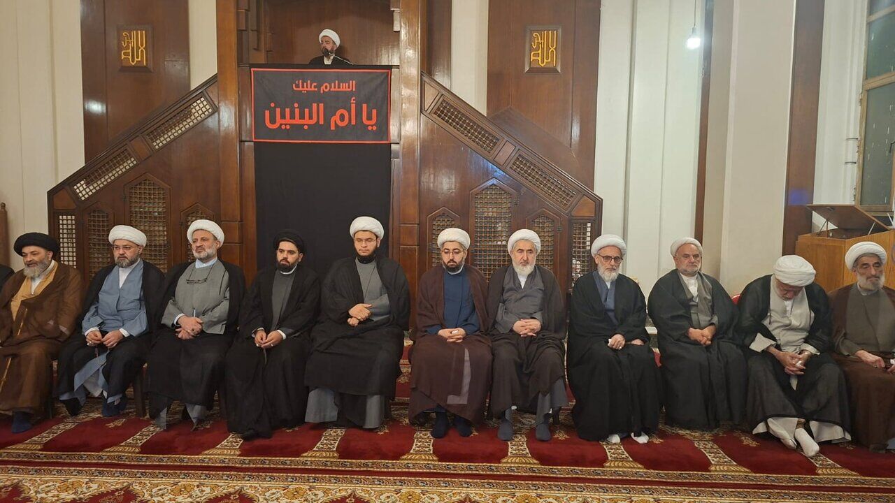 برگزاری مراسم بزرگداشت وفات حضرت ام‌البنین(ع) در لبنان