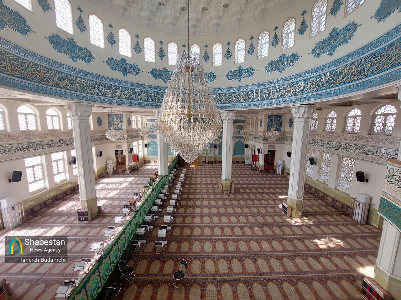 شکوه معماری اسلامی ایرانی در مسجد الزهراء (سلام‌الله‌علیها) رفسنجان