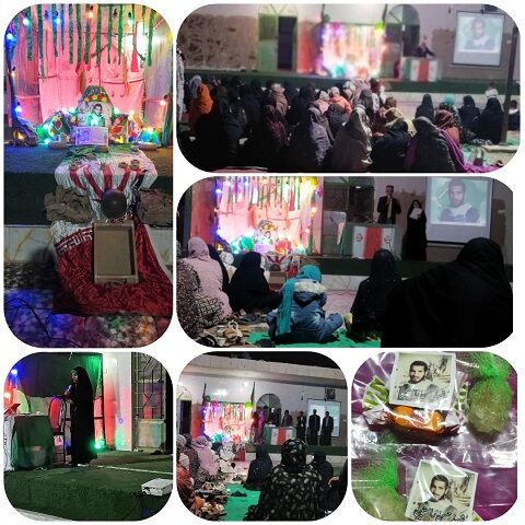 برگزاری مراسم سالروز تولد «شهید حسن راستین» در روستای ناصرآباد