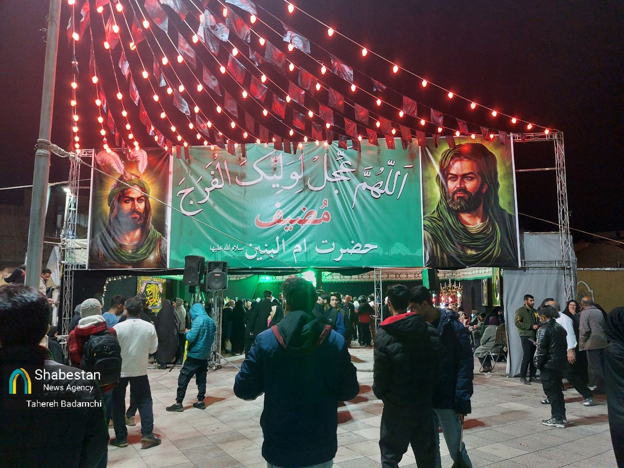 جلوه‌هایی از ارادت و میدان‌داری جوانان ابالفضلی کرمان برای بزرگداشت «مادر مردها»