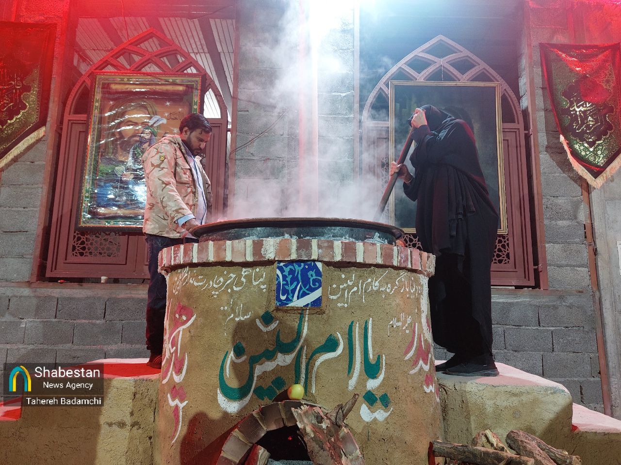 جلوه‌هایی از ارادت و میدان‌داری جوانان ابالفضلی کرمان برای بزرگداشت «مادر مردها»