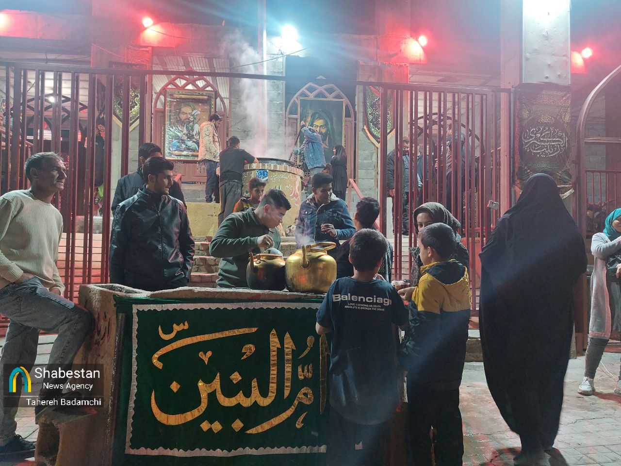 جلوه‌هایی از ارادت و میدان‌داری جوانان ابالفضلی کرمان برای بزرگداشت «مادر مردها»