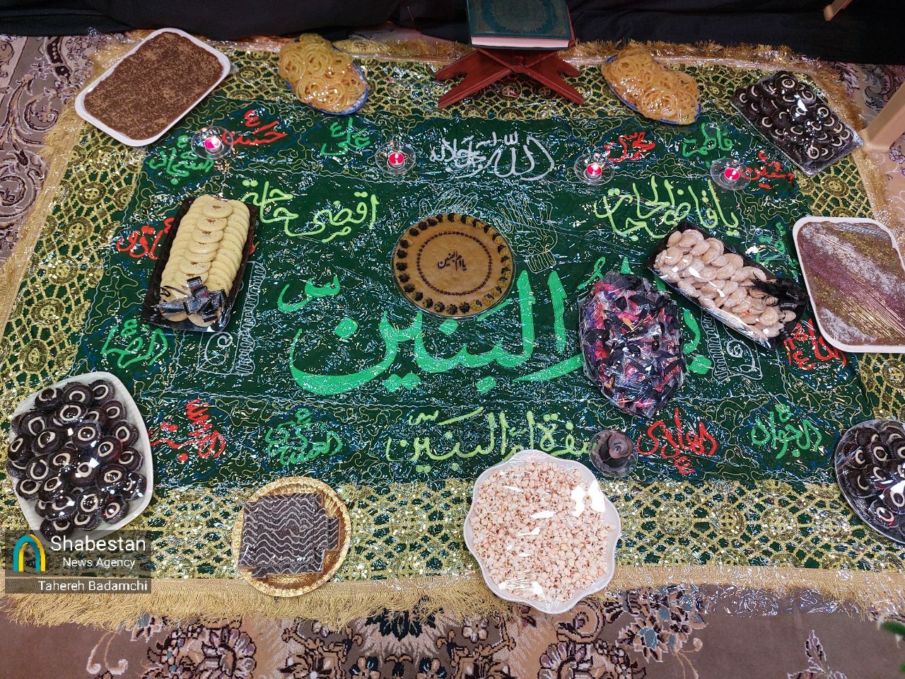 جلوه‌هایی از ارادت و میدان‌داری جوانان ابالفضلی کرمان برای بزرگداشت «مادر مردها»