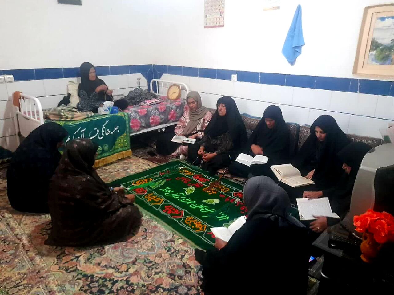 جلوه‌هایی از ارادت و میدان‌داری جوانان ابالفضلی کرمان برای بزرگداشت «مادر مردها»