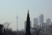 ماندگاری آلودگی هوای تهران تا فردا/باران از دوشنبه تا پنجشنبه می‌بارد