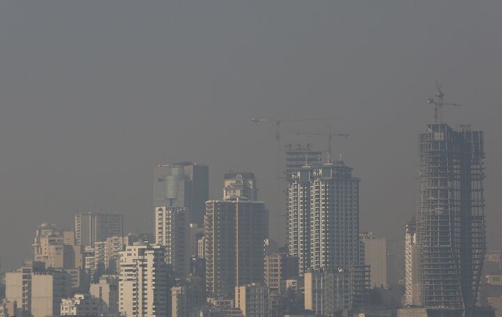 تداوم وضعیت نارنجی هوای تهران