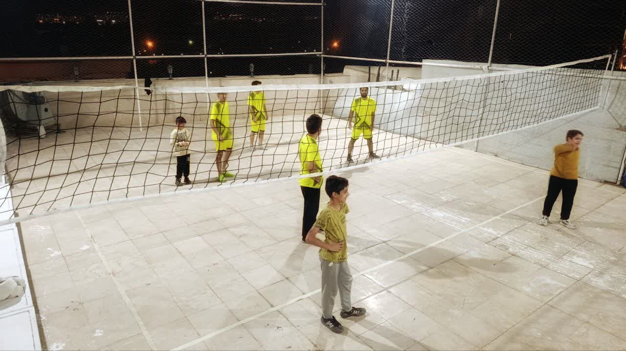 ابتکار والیبالی و جذاب یک مسجد