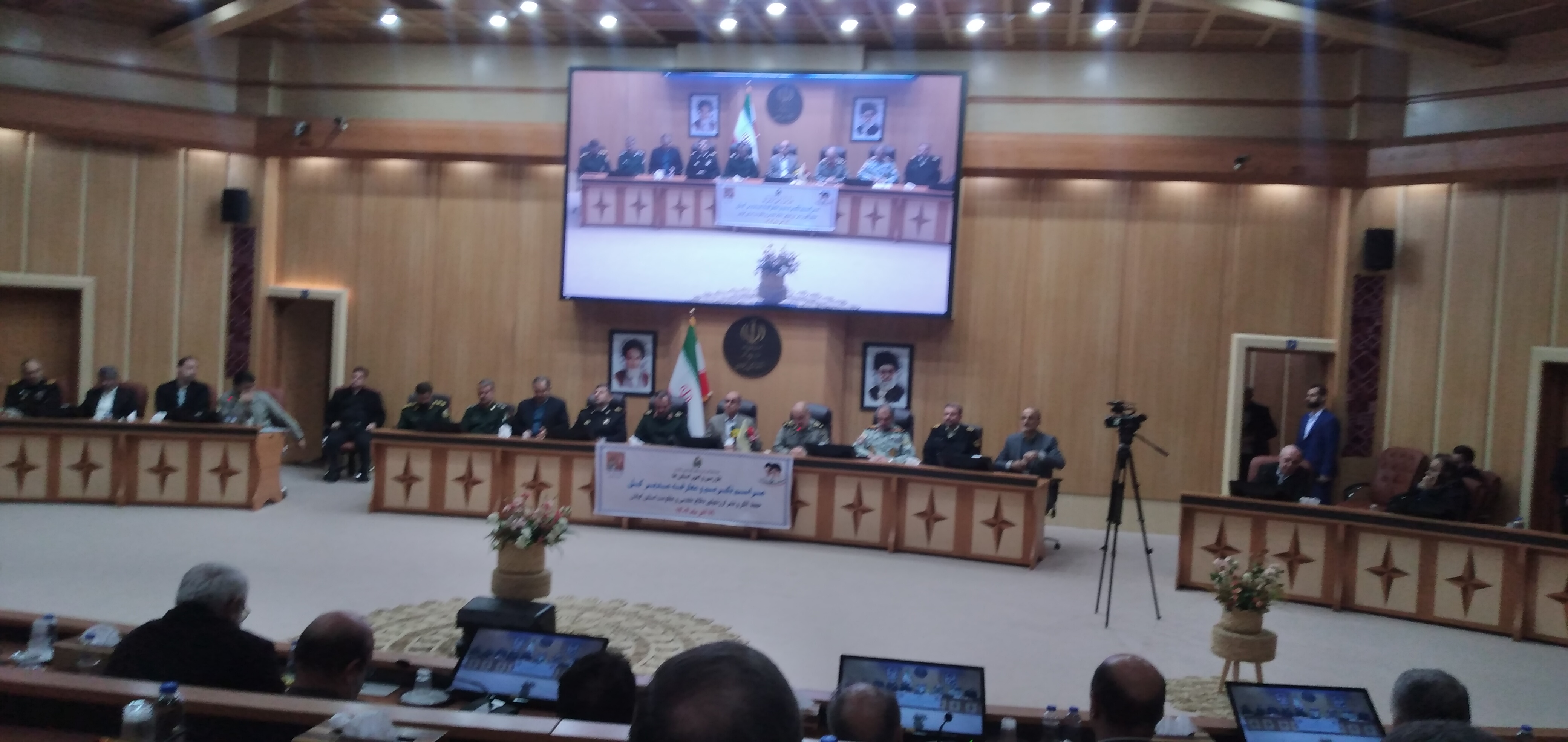 آیین تکریم و معارفه مدیرکل حفظ آثار و نشر ارزشهای دفاع مقدس گیلان برگزار شد