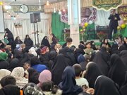  تجلیل از مقام زن در ویژه‌برنامه میلاد حضرت فاطمه زهرا(س) در آران و بیدگل