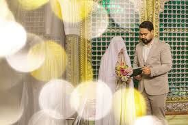 جشن ازدواج دانشجو در حرم مطهر حضرت معصومه(س)