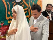 پیوند عشق در شب میلاد حضرت زهرا (س) در مدینه