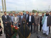 استاندار هرمزگان وارد سیریک شد