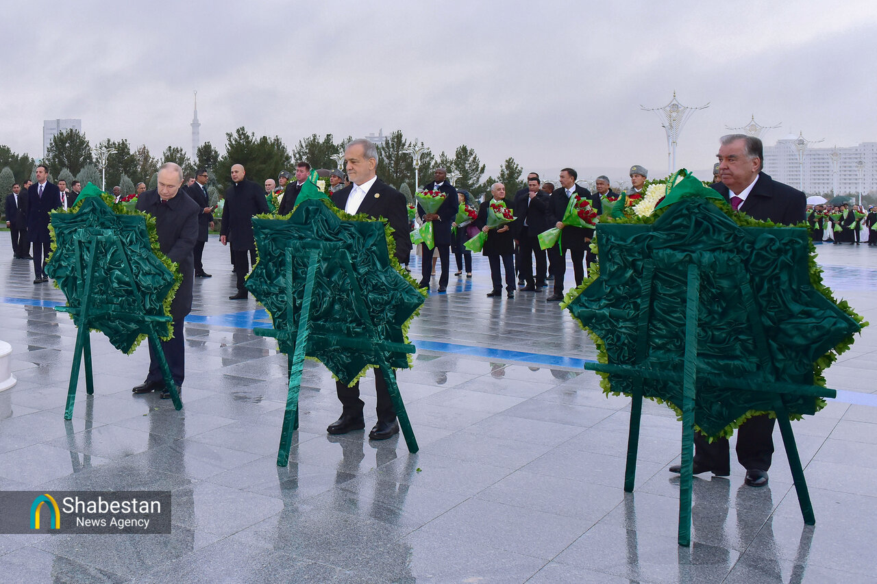 گزارش تصویری از سفر پزشکیان به ترکمنستان