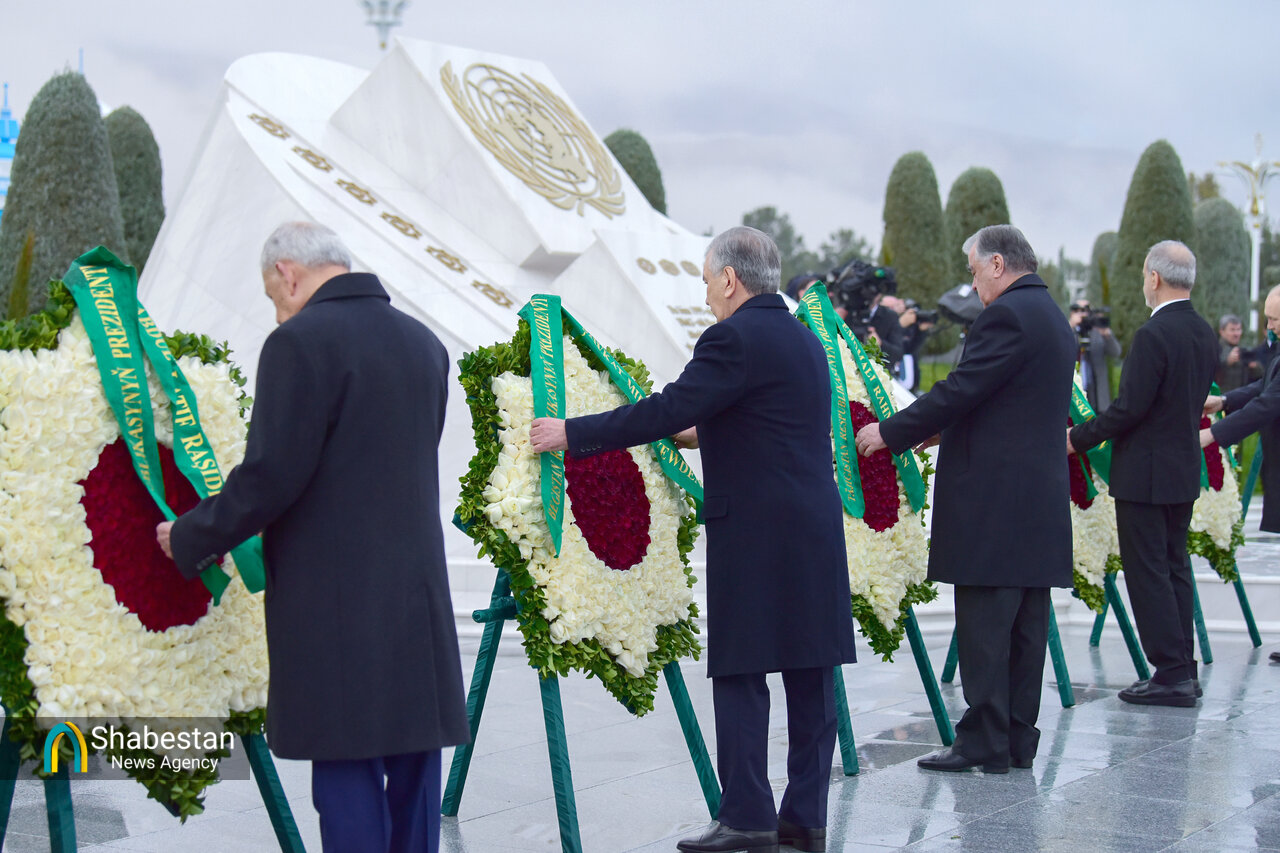 گزارش تصویری از سفر پزشکیان به ترکمنستان