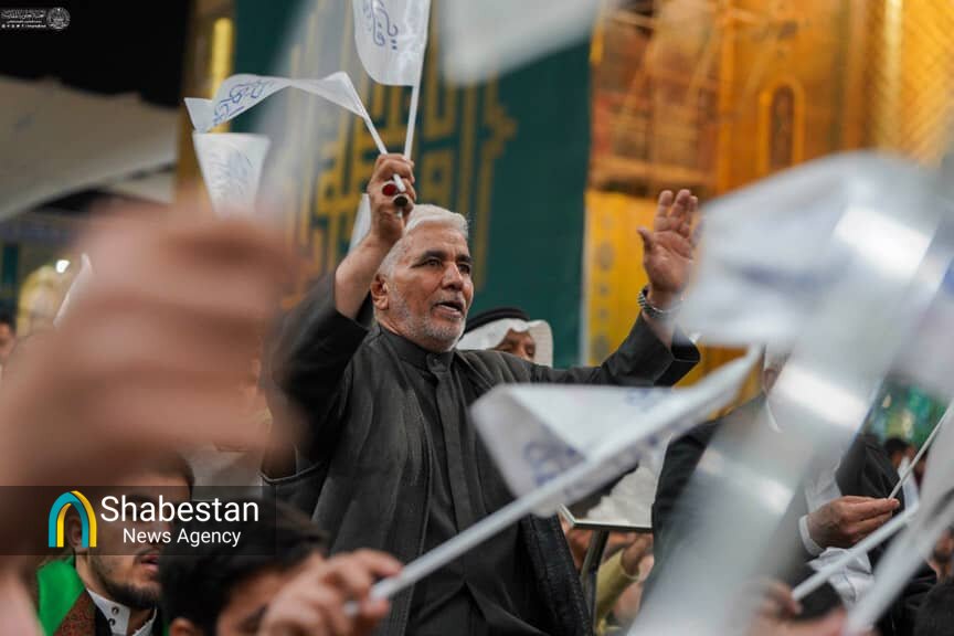 برگزاری محفل باشکوه میلاد سرور بانوان عالم در حرم مطهر علوی