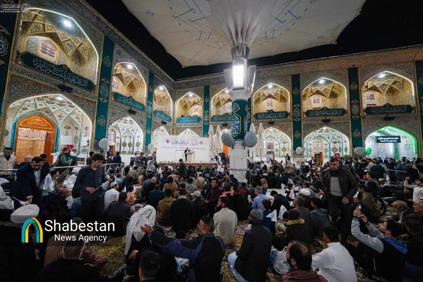 برگزاری محفل باشکوه میلاد سرور بانوان عالم در حرم مطهر علوی