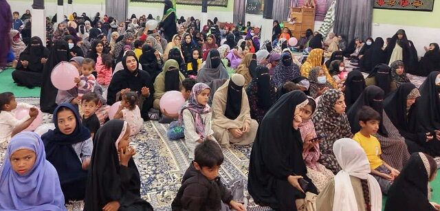 همایش بزرگ «مادران فاطمی» در روستای جکدان بشاگرد برگزار شد