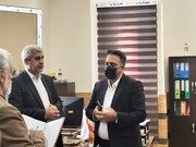 بازدید نماینده مردم جیرفت و عنبرآباد از اداره کل راهداری جنوب کرمان
