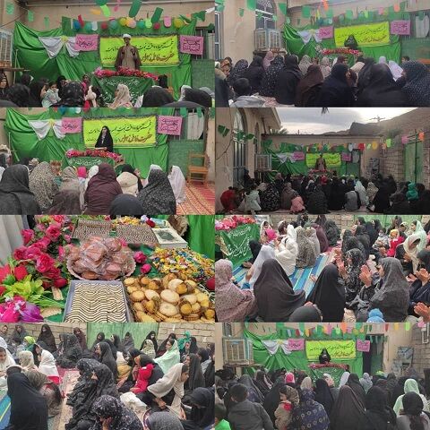 گرامیداشت هفته زن در روستای دهستان پایین؛ از جشن فاطمی تا پیاده روی صبحگاهی