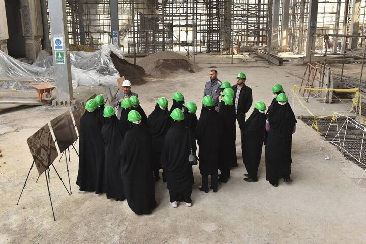 بازدید بانوان مشهدی از پروژه‌های در حال تحول آستان قدس رضوی