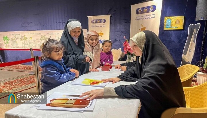 آغاز به‌ کار نمایشگاه هنری جشنواره بین‌المللی «کوثرالعصمه» در کربلا