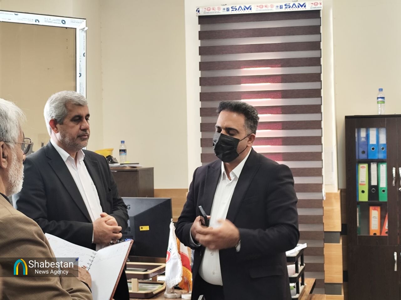 بازدید نماینده مردم جیرفت و عنبرآباد از اداره کل راهداری جنوب کرمان