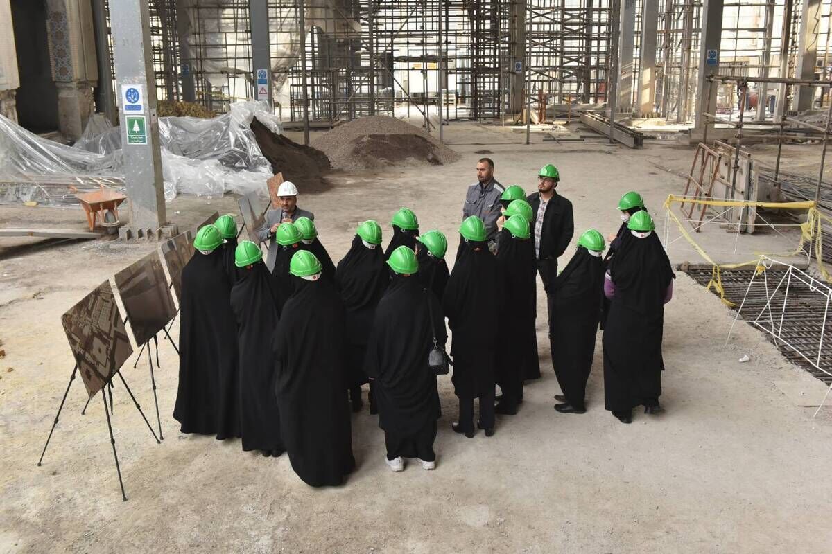 بازدید بانوان مشهدی از پروژه‌های در حال تحول آستان قدس رضوی