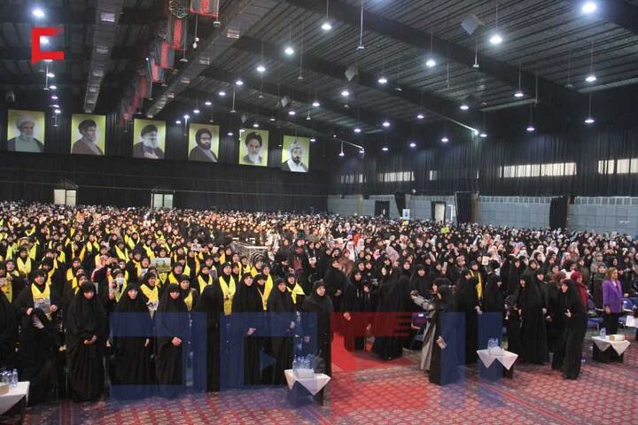 گزارشی از مراسم تجمع بزرگ فاطمی در مجتمع سید الشهدا بیروت