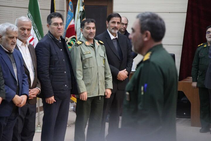 مراسم تودیع و معارفه مدیرکل حفظ آثار و نشر ارزش‌های دفاع مقدس و مقاومت استان اردبیل برگزار شد