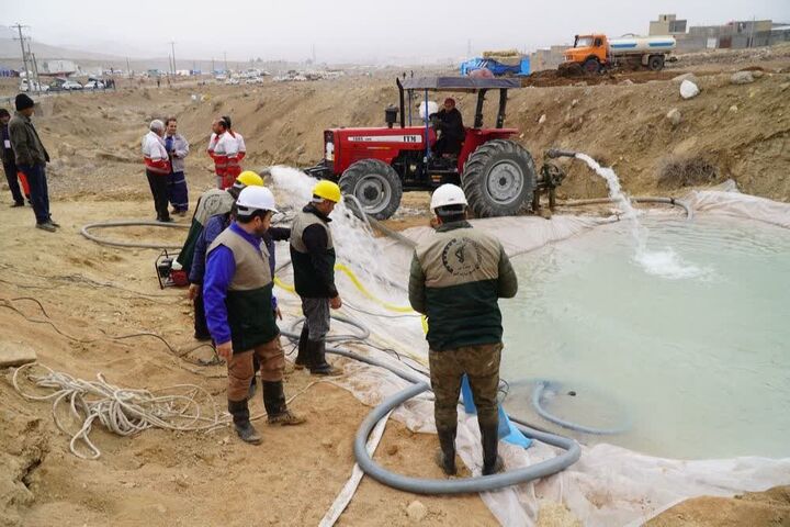 مانور تمام‌عیار ترکیبی زلزله و سیل در روستای باغچق برگزار شد