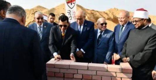 سنگ بنای اولین مسجد ویژه قضات با مساحت ۵۶۰۰ متر مربع در قاهره جدید گذاشته شد