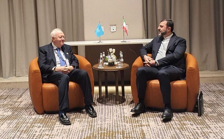 دیدار غریب‌آبادی با معاون دبیرکل سازمان ملل در ریاض