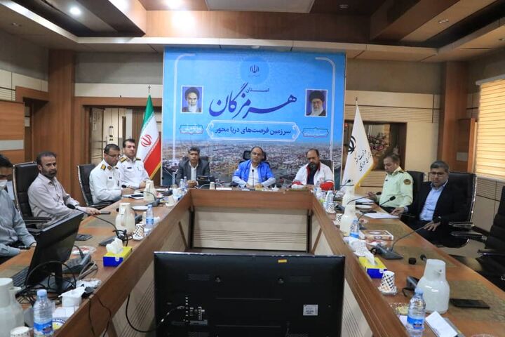 آماده‌باش کامل ستاد بحران هرمزگان در پی صدور هشدار قرمز هواشناسی