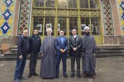 بازدید اعضای کمیسیون فرهنگی مجلس شورای اسلامی از مسجد کبود ایروان
