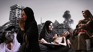 وضعیت بغرنج هزاران زن در غزه