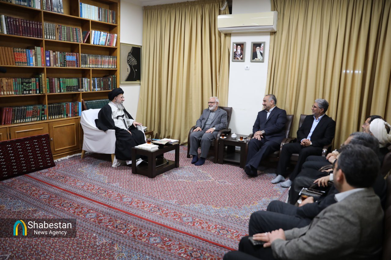 دیدار رئیس کمیته امداد کشور با آیت الله نورمفیدی