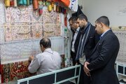 بازدید هیأت موزه الکفیل از کارگاه‌های قالی‌بافی سنتی تهران به منظور آشنایی با صنعت قالیبافی