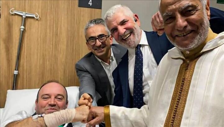 عیادت مفتی اعظم استرالیا از «احمد الاحمد»