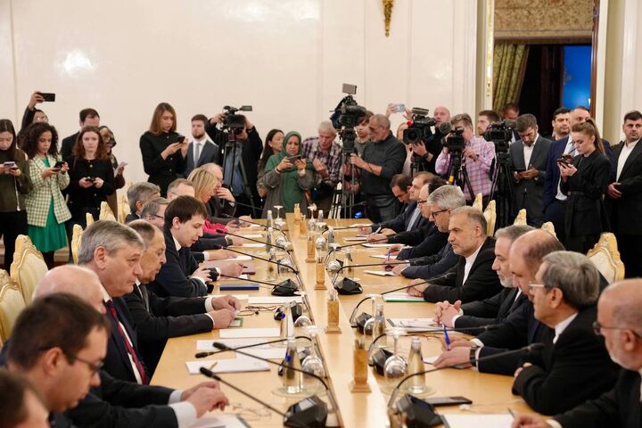 دیدار وزرای امور خارجه ایران و روسیه در مسکو