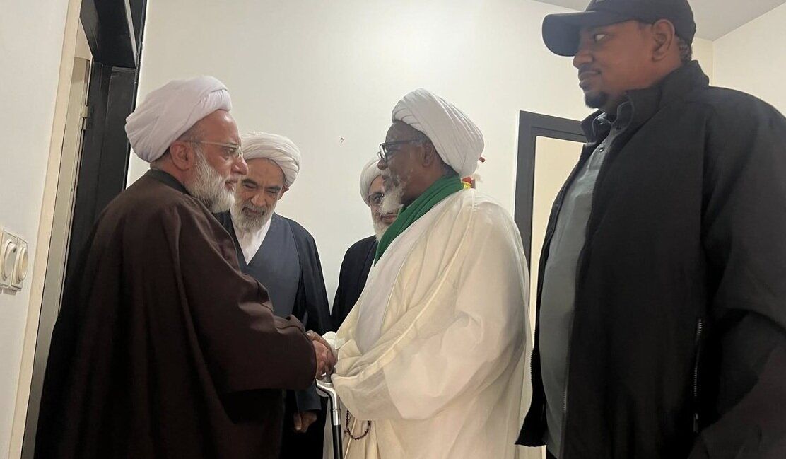 حضور ابراهیم شیخ زکزاکی در حرم امام خمینی (ره)