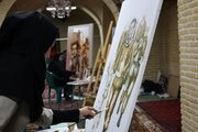 آغاز به‌کار کارگاه نقاشی «روایت یاران» در شهرکرد